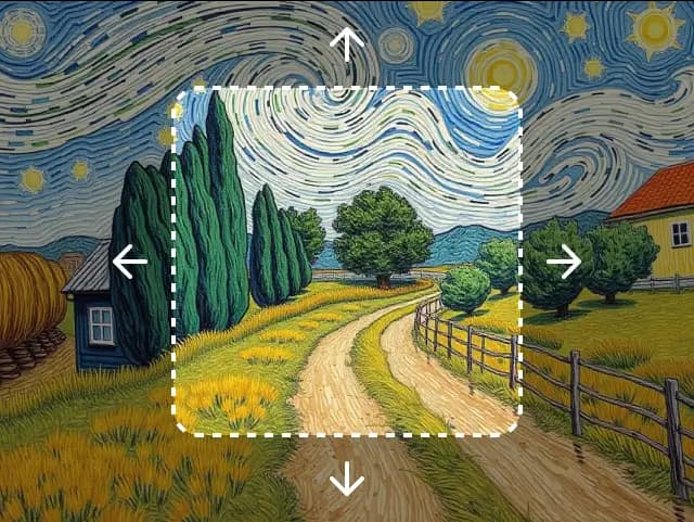 Uncrop Images and Extend Backgrounds with AI